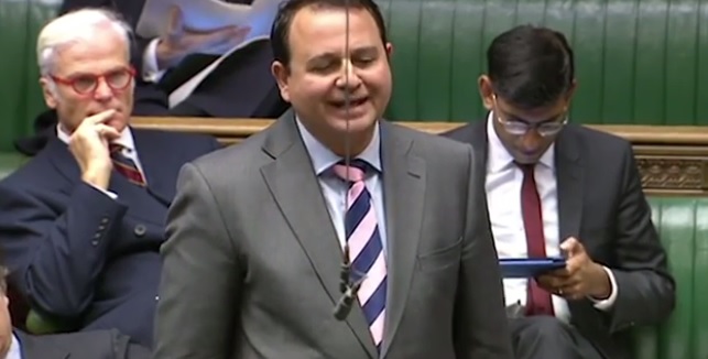 South Leicestershire MP Alberto Costa