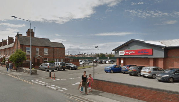 Emergency services were called to a car park next to Home Bargains in Marsh Road, Rhyl 