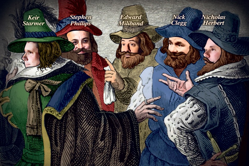 Gunpowder plot . . . MPs plan plot to ambush the government