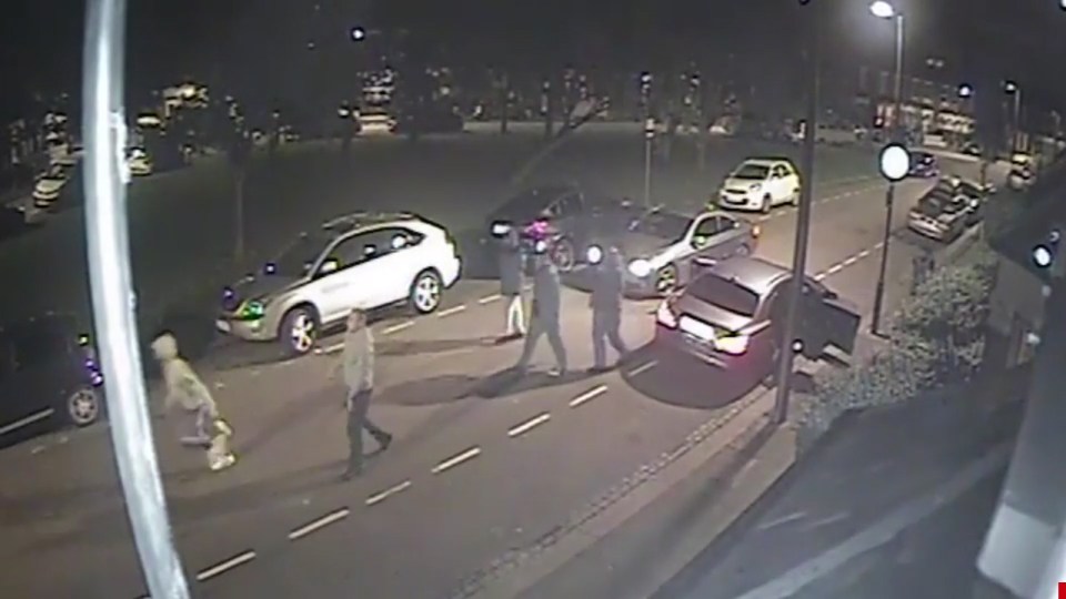 hooded-gunman-brandishes-weapon-in-violent-clash-near-turnpike-lane-00_01_01_13-still009