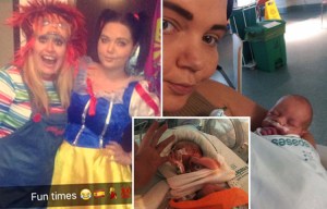 Woman spends summer partying in Magaluf… then finds out she’s PREGNANT after going into labour