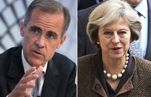 Bank of England chief blasts Theresa May after she slammed his policies