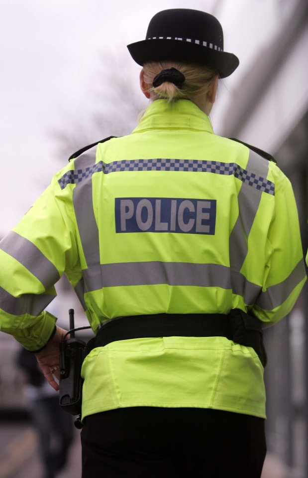 Police were called by concerned members of the public when they found the two-year-old girl
