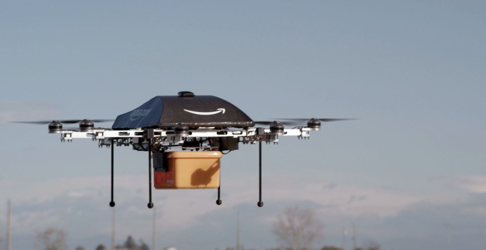 Amazon have increased the size of their delivery drones