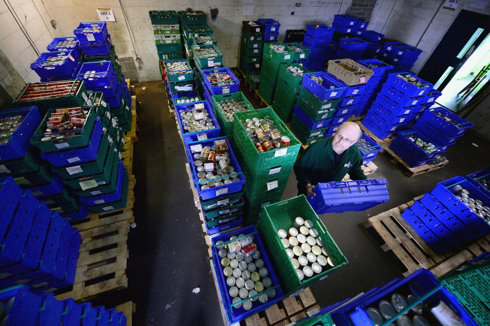 Staff are being forced to turn to food banks following a raft of pay freezes