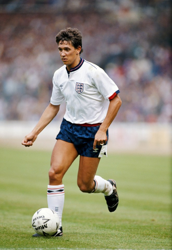 The 55-year-old former England footballer 
