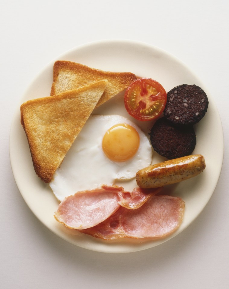 Brekkie time . . . 