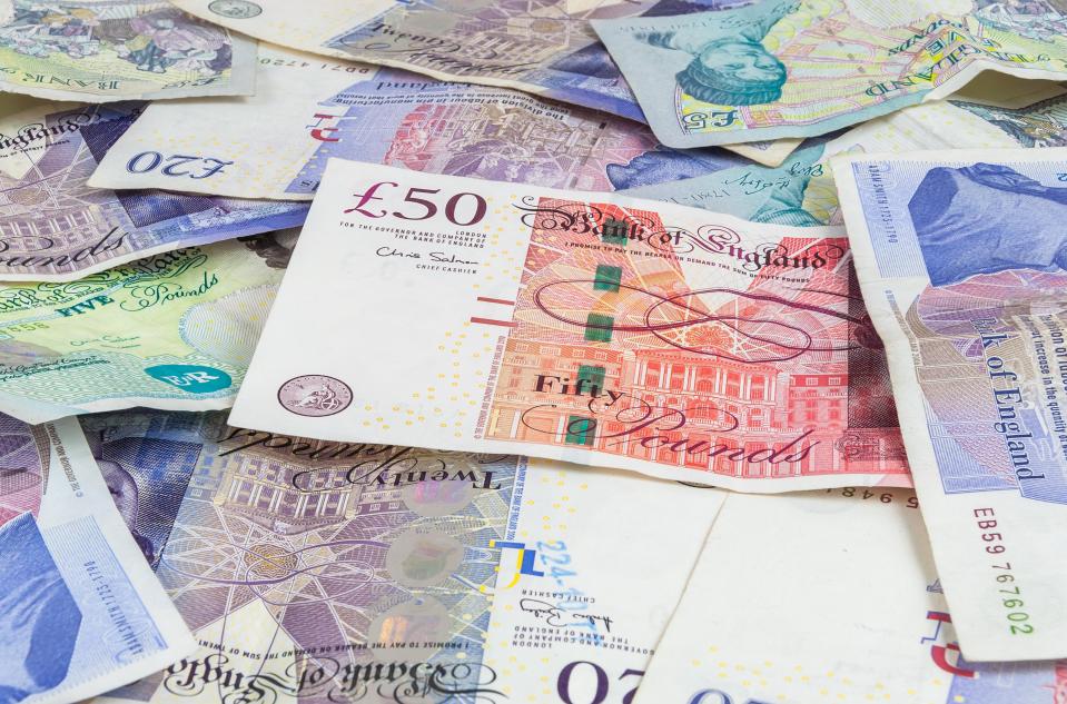 The pound dropped suddenly before quickly regaining its value in the Friday morning markets