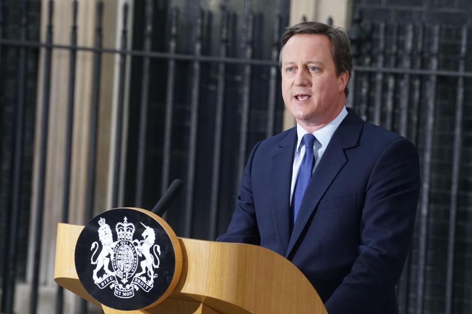 When departing Downing Street for the last time in July, Mr Cameron heaped praise on the programme