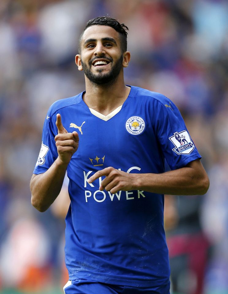 Riyad Mahrez, of Leicester and Algeria, who as well as being a Paris Muslim was the Premiership player of the year in England last season