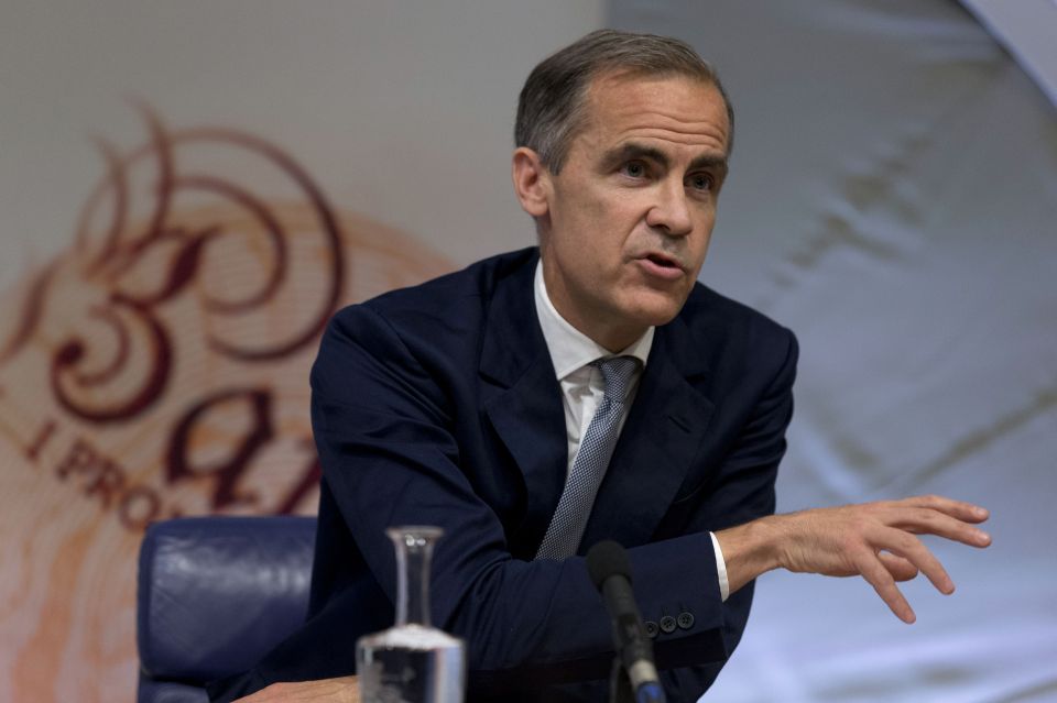 Bank of England Governor Mark Carney