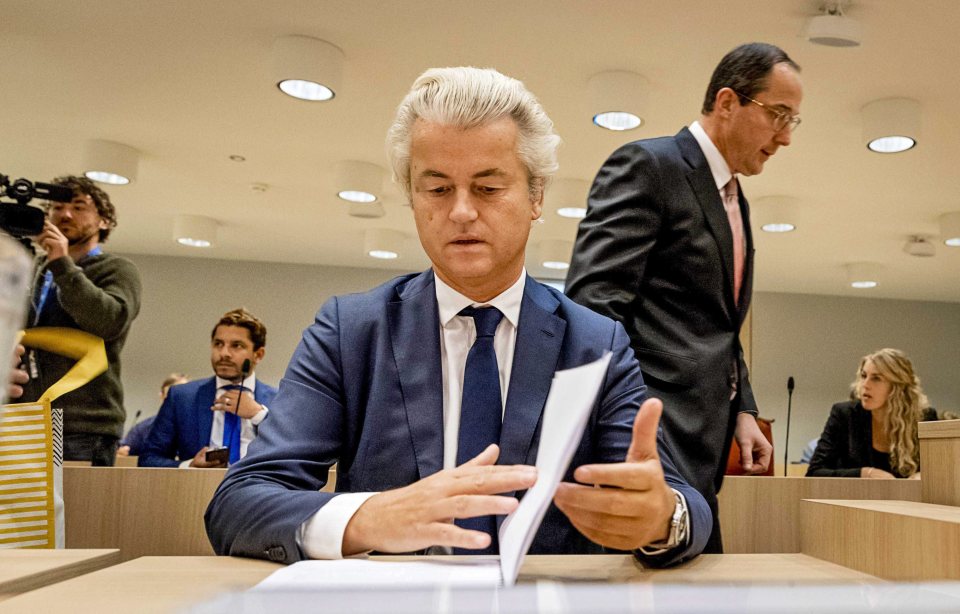 The controversial PVV leader has called for the 'de-Islamification' of his nation