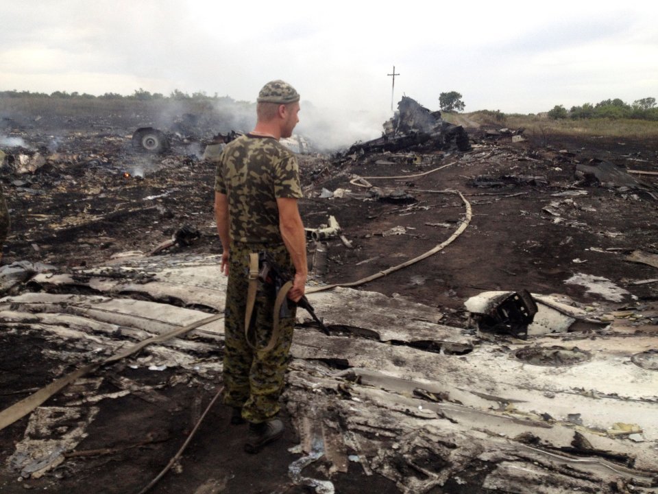 Almost 300 people were killed when a missile fired by pro-Russian rebels shot down MH17 over Ukraine