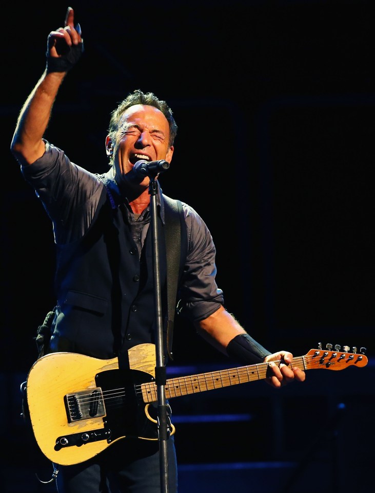 The Boss . . . Springsteen is still wowing audiences across the world