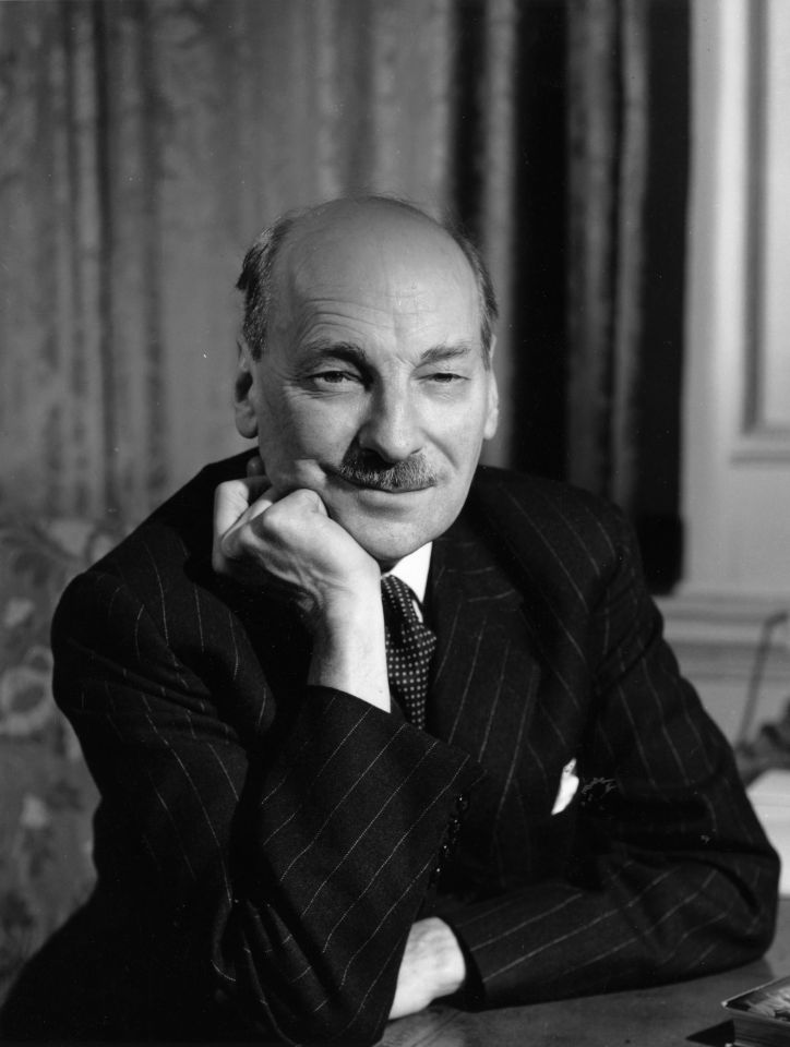 Labour's Clement Attlee again fared the best in the research, with Margaret Thatcher finishing second
