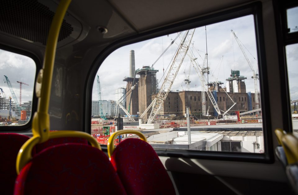Going places . . . Apple have picked the iconic Battersea Power Station as their new HQ