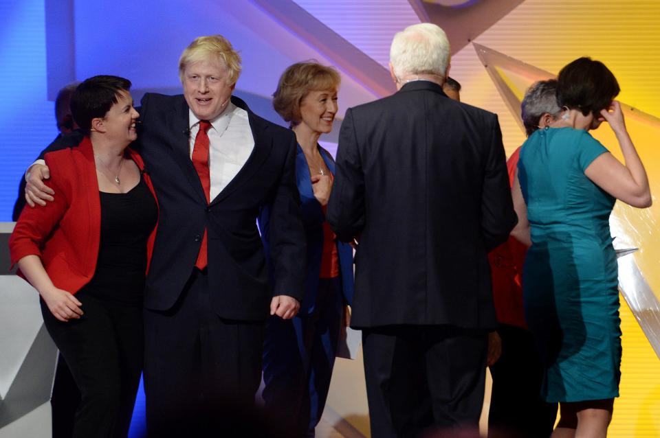 The Scottish Tory boss branded BoJo a liar when they clashed in a fiery TV debate