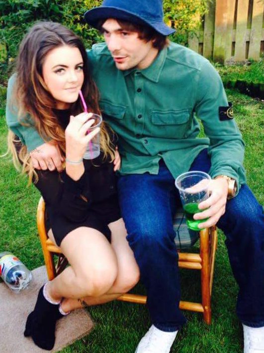 Tragic boxer Mike Towell and partner Chloe Ross