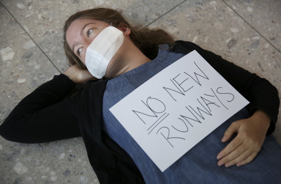 The third runway is opposed by environmentalists
