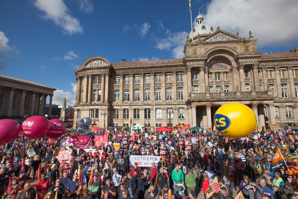 Conservative Conference Protest