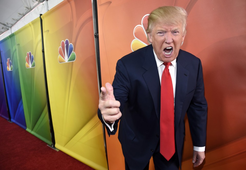 Producers have hinted that there is footage of Trump using a racial slur. File picture