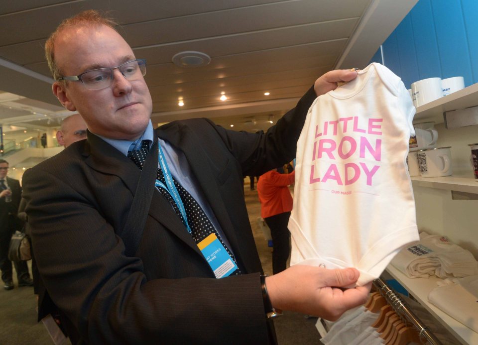 Merchandise at the Conservative Party conference