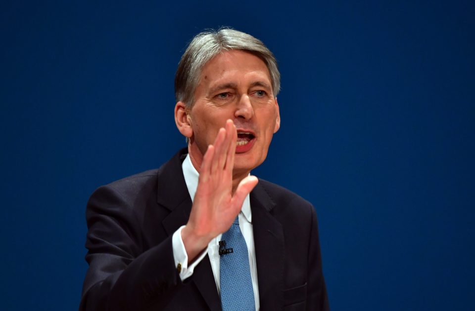 Treasury battle . . . Chancellor Philip Hammond