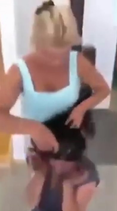 Punishment ... Brutal treatment is allegedly in return for the girl bullying a classmate with cancer