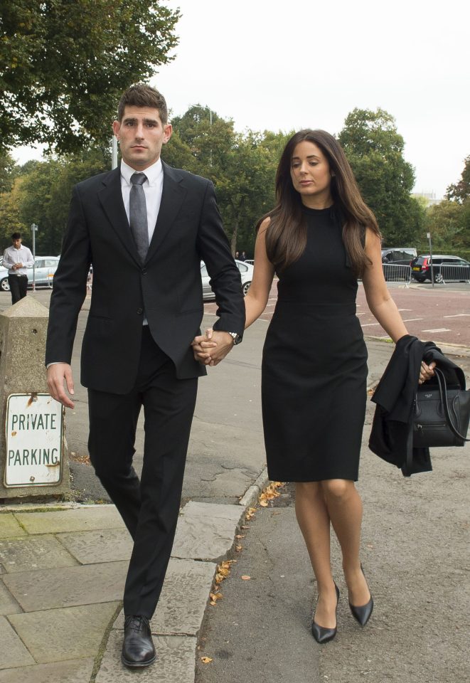 Footballer Ched Evans Arrives At Court For His Retrial On Rape Charges