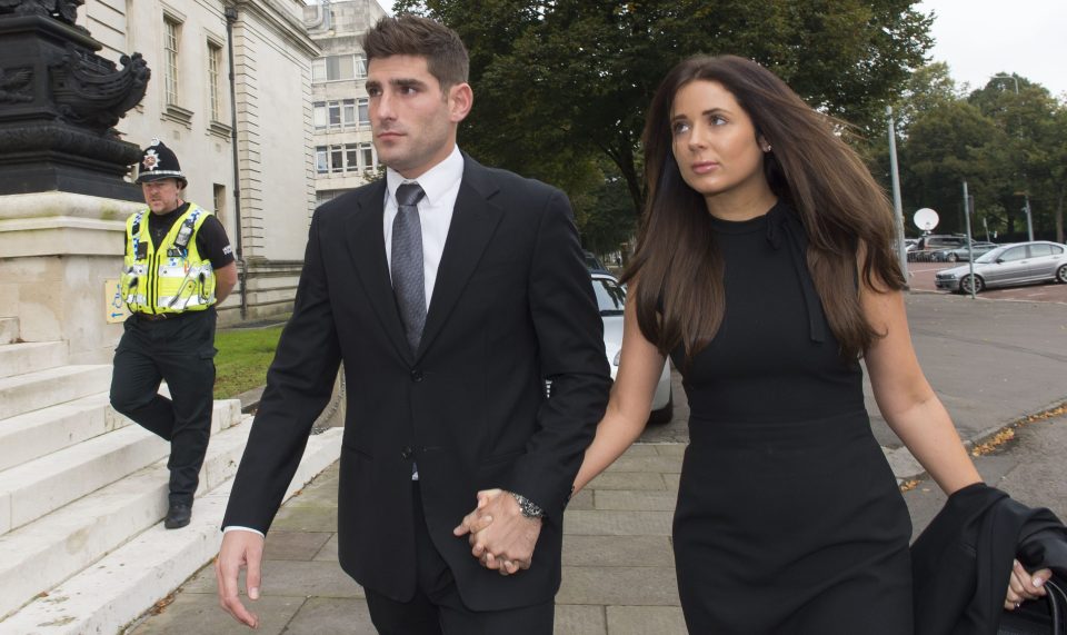 Footballer Ched Evans Arrives At Court For His Retrial On Rape Charges