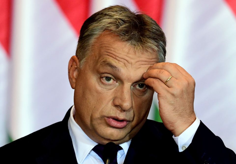 Hungarian Prime Minister Viktor Orban at