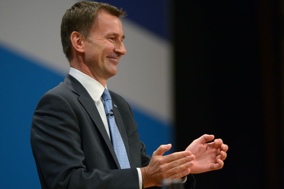 Health Secretary Jeremy Hunt