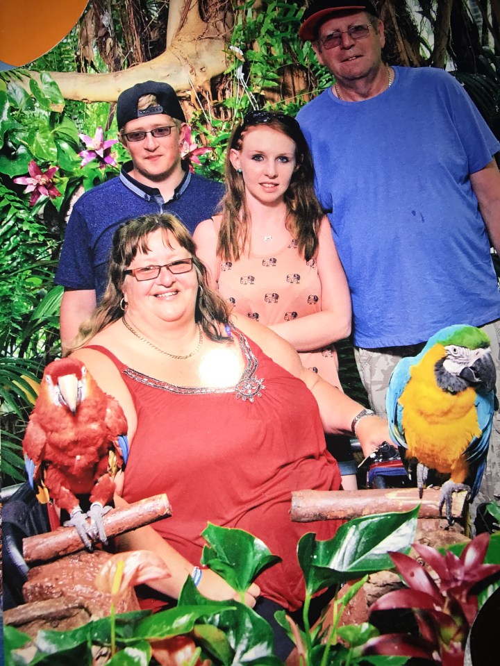 DISABLED MUM CLAIMS FLIGHT CREW FORCED HER TO WALK UP PLANE RAMP WHILE LAUGHING AT HER