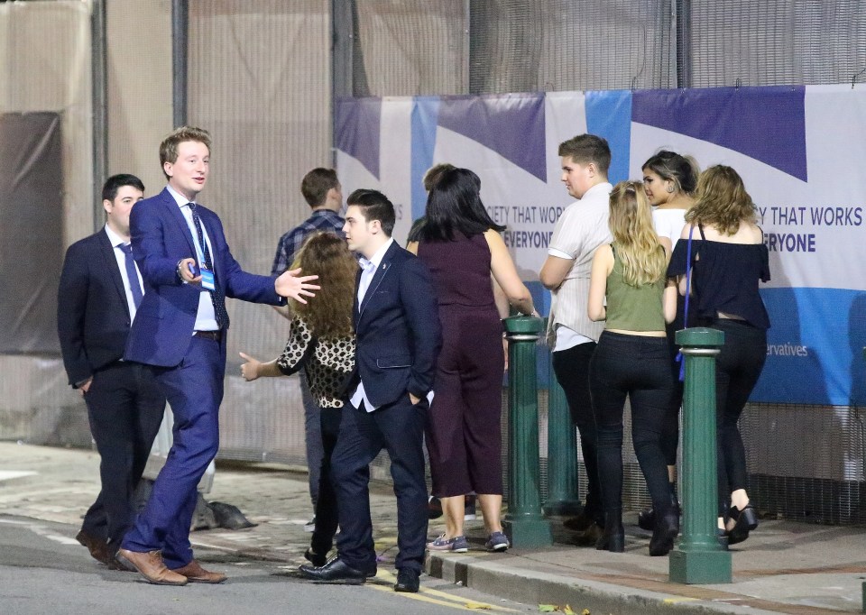 Conservative Party delegates