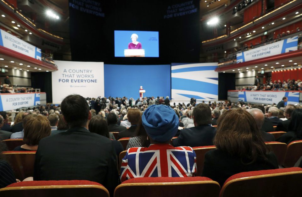 The speech was extremely well received in the Birmingham hall