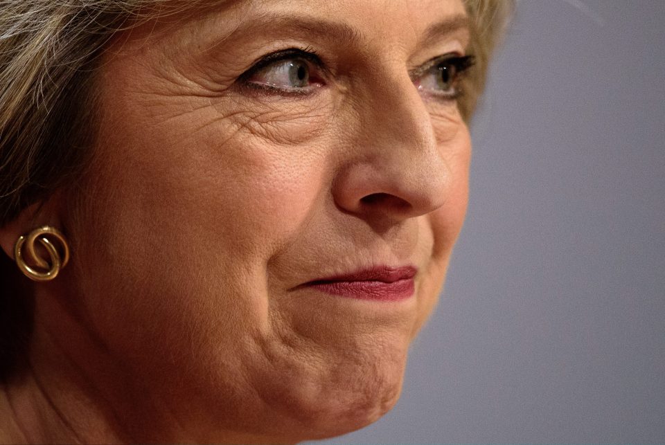 Conservative Leader Theresa May Addresses Party Conference