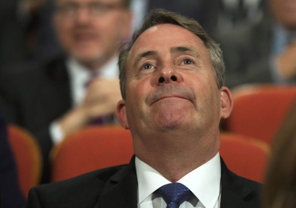 Liam Fox got into hot water for calling British businessmen “fat and lazy”