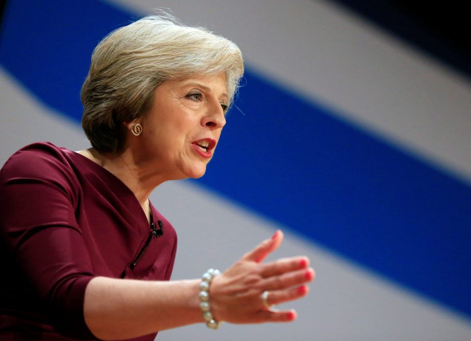 Conservative Leader Theresa May Addresses Party Conference