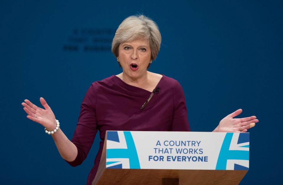 Prime Minister Theresa May