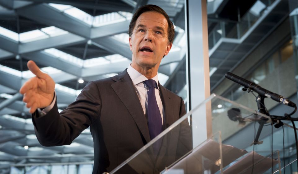 Mrs May is speaking with the Dutch Prime Minister Mark Rutte today