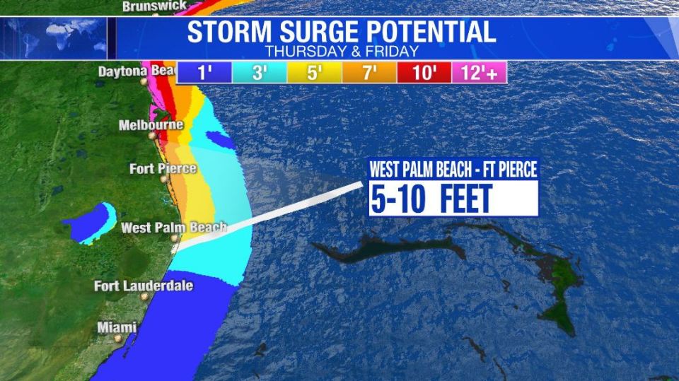 Carolinas and Georgia are expected to bear brunt of the storm on Friday night and into Saturday 