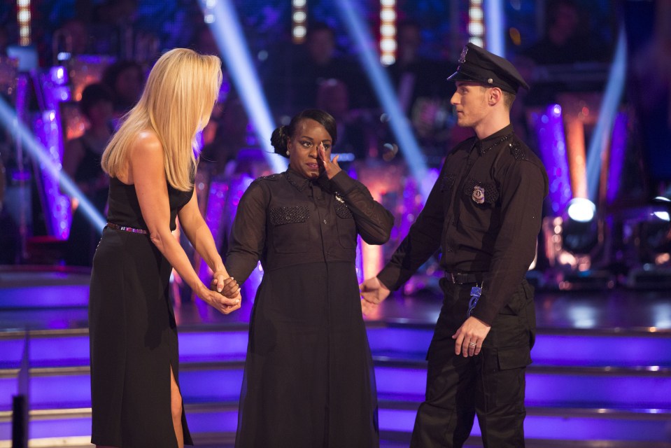 Only Darcey Bussell chose to save 39-year-old Tameka, meaning her time on the programme was up