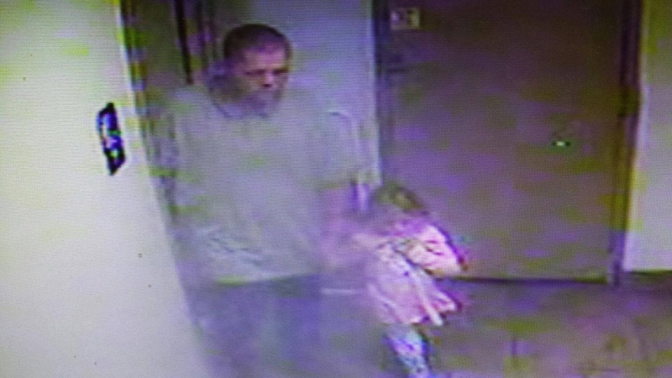 Police have released images of the young girl with her alleged abductor, named Wild West Hogs
