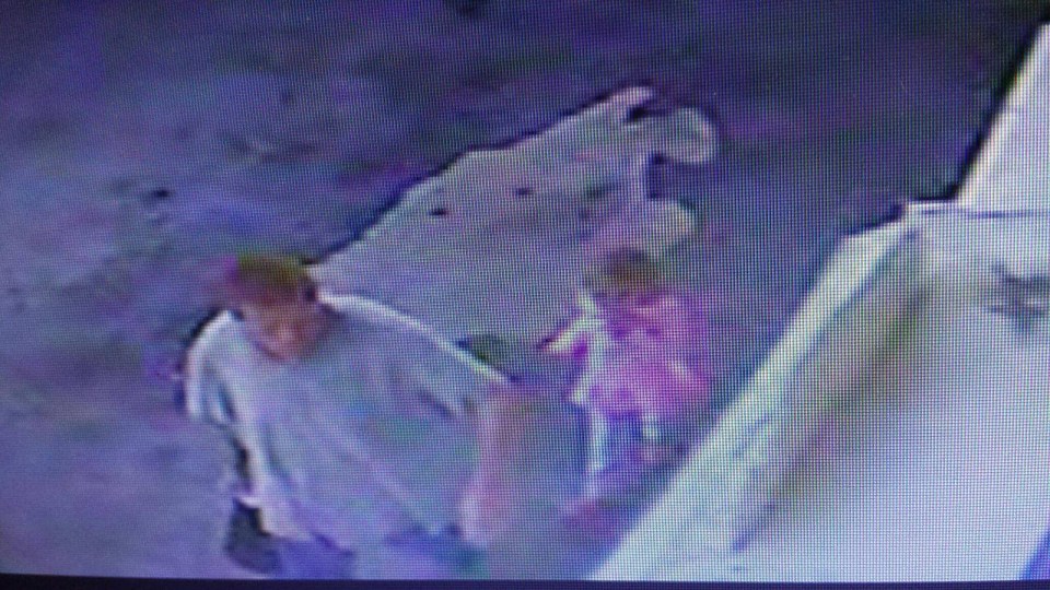 The pair appeared 400 miles from the little girl's home with police unsure of where the man is taking her