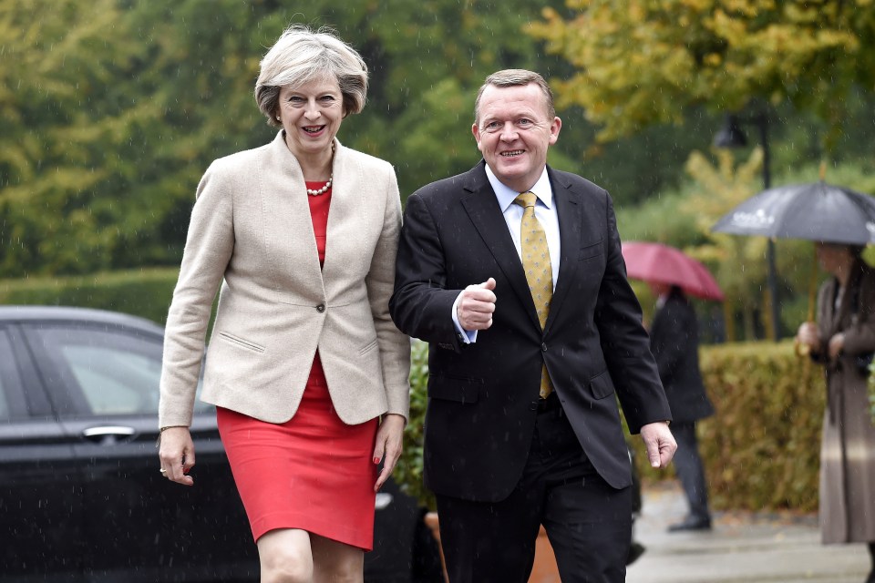 She said her counterpart in Copenhagen was willing to "stand up for free trade"