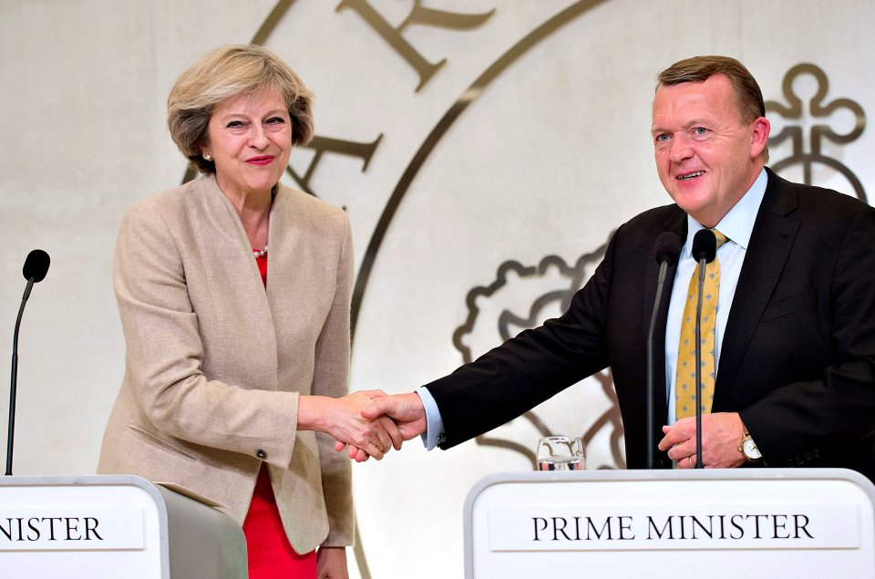Theresa May says she may havfe found a Brexit ally in Danish Prime Minister Lars Lokke Rasmussen