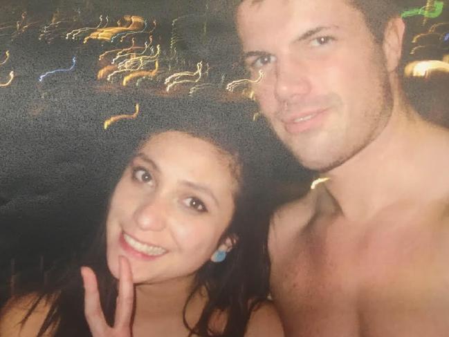 Gable Tostee and Warriena Wright shown together before the tragedy 