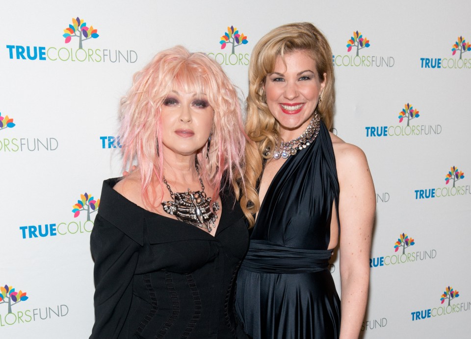Cyndi Lauper (left) confirmed the transcript was accurate about Emily West (right)