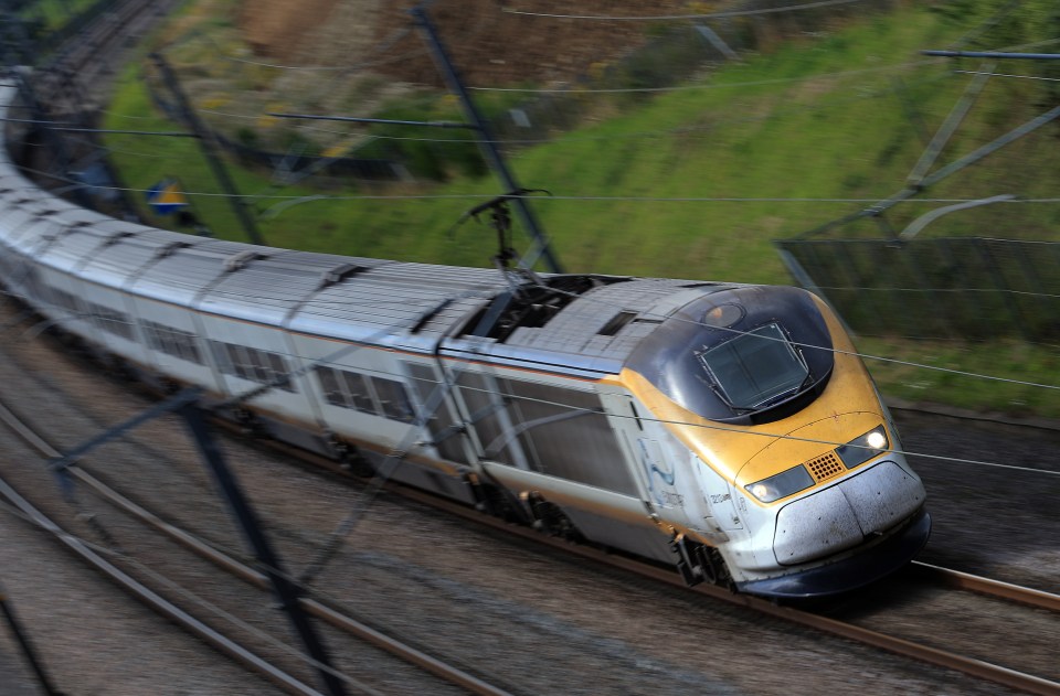 The Eurostar was delayed today because someone tried to bring a WWII bomb on board