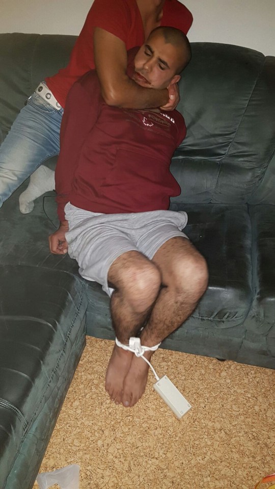 Al-Bakr is detained by a Syrian refugee